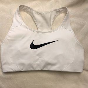 NIKE- NWOT white sports bra